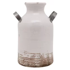 Sonoma Goods For Life® Farmhouse Milk Can Ceramic Vase