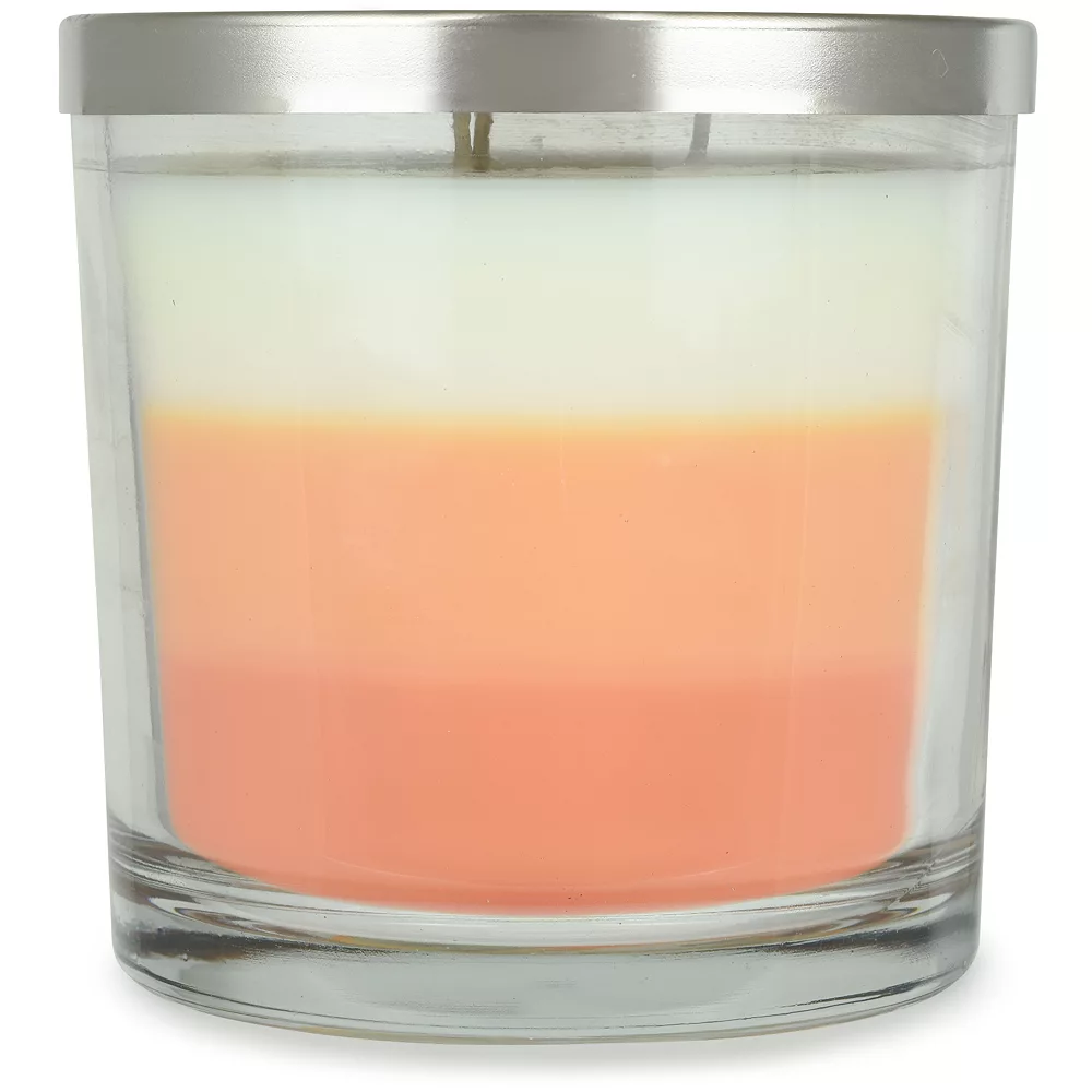 Sonoma Goods For Life® White Peach & Mango 14-oz. 3-Wick Candle Jar - Image 5