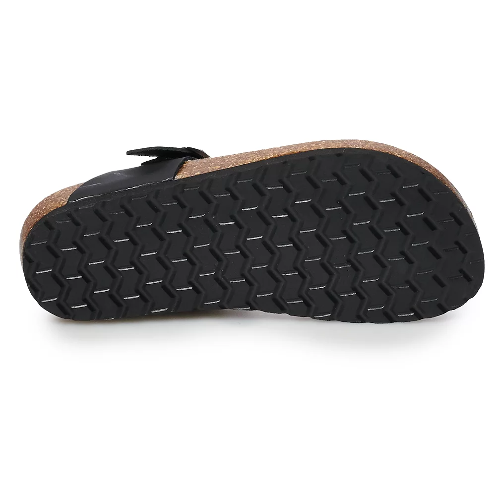 Sonoma Goods For Life® Porcelain Leather Slide Sandals - Image 4