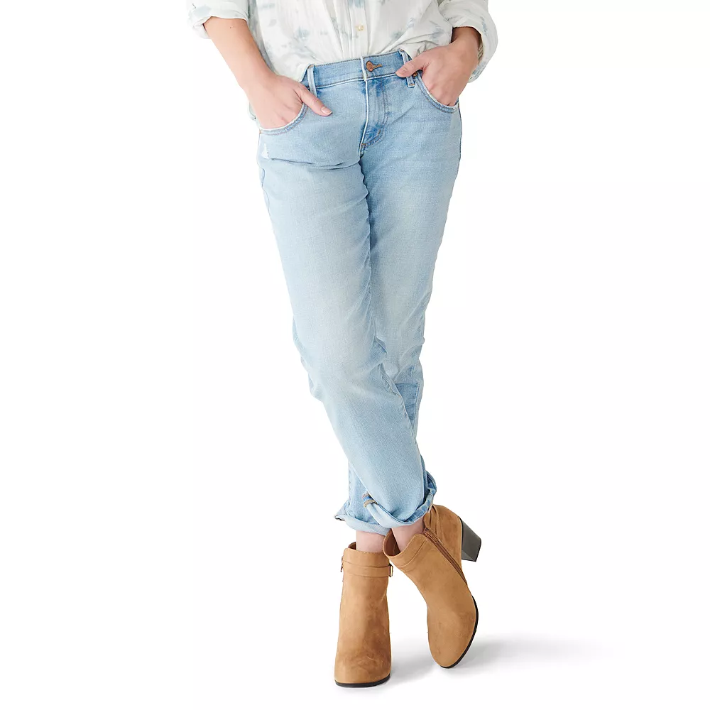 Women's Sonoma Goods For Life® Girlfriend Jeans - Image 4