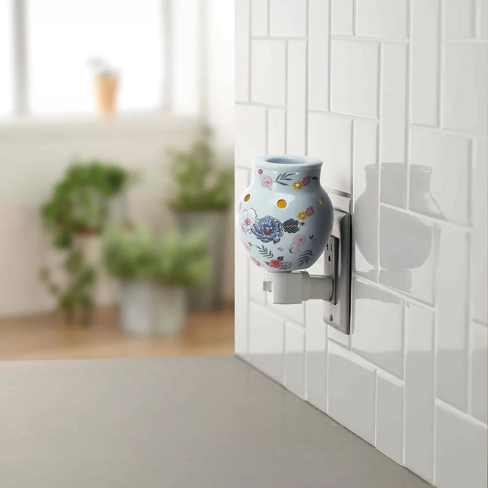 Sonoma Goods For Life® Floral Outlet Wax Melt Warmer - Image 2