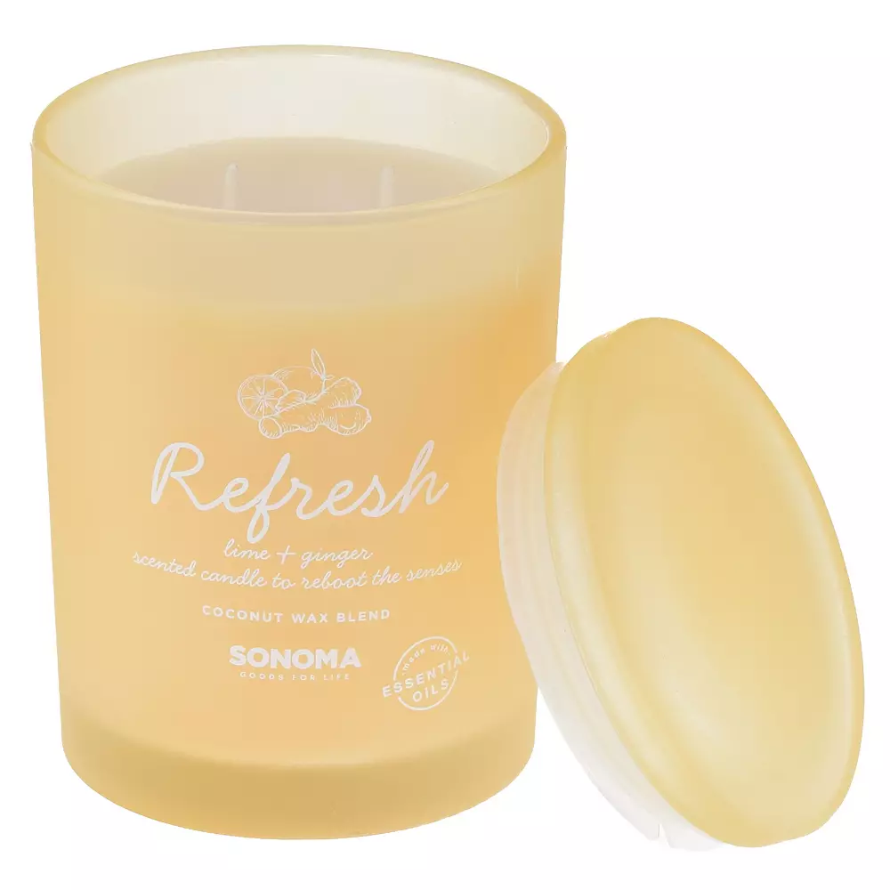 Sonoma Goods For Life® Spa Refresh Candle Jar
