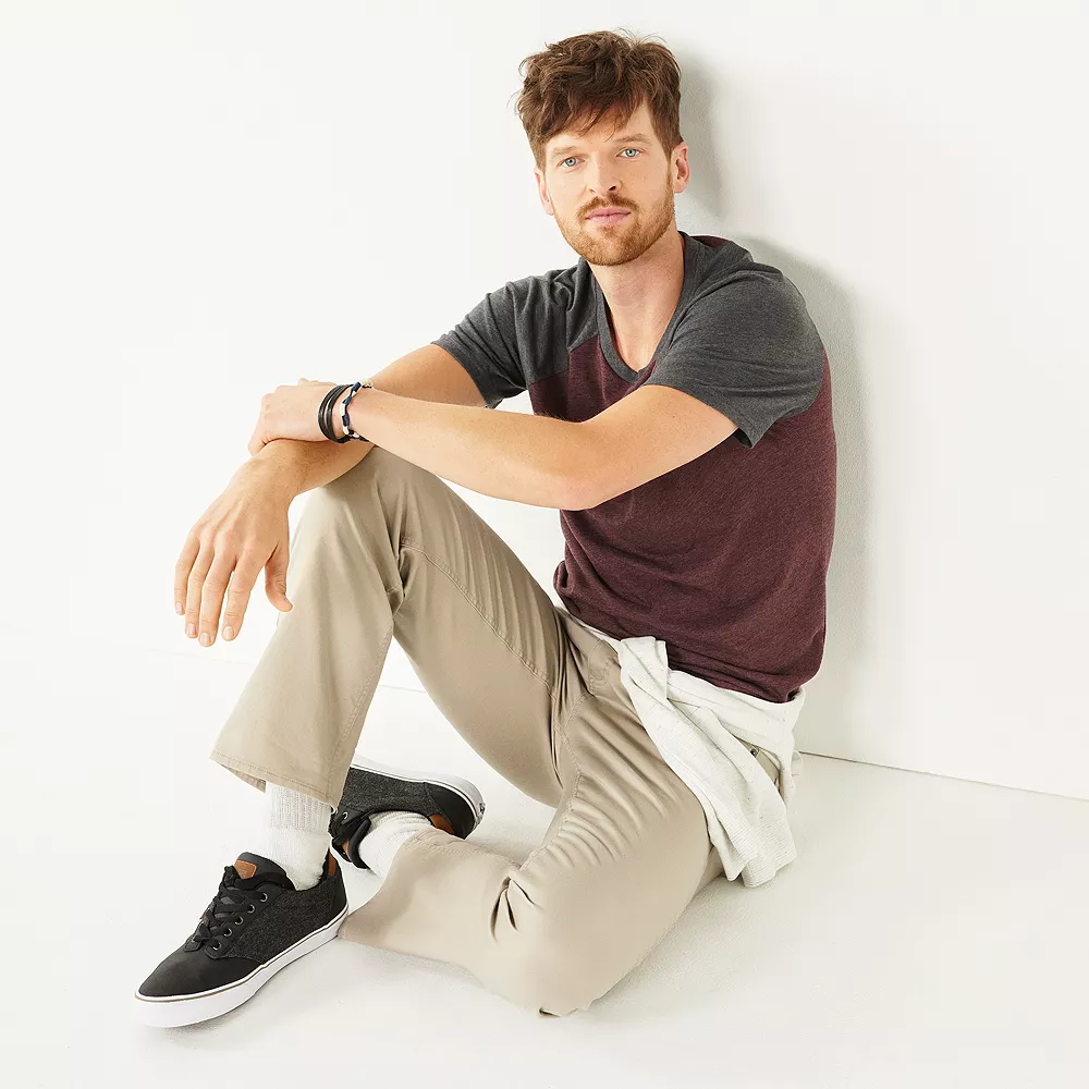 Men’s Sonoma Goods For Life® Regular-Fit 5-Pocket Everyday Pants - Image 3