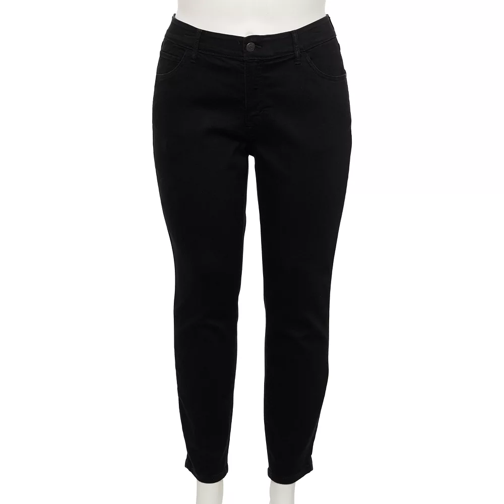 Plus Size Sonoma Goods For Life® Premium Mid-Rise Skinny Jeans