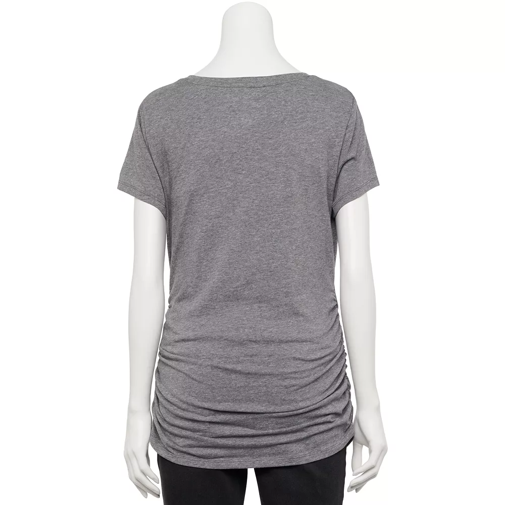 Maternity Sonoma Goods For Life® Essential V-Neck Tee - Image 2