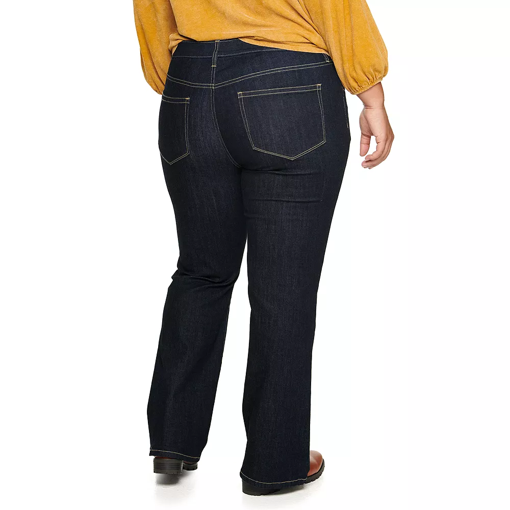 Plus Size Sonoma Goods For Life® Premium Bootcut Jeans - Image 2