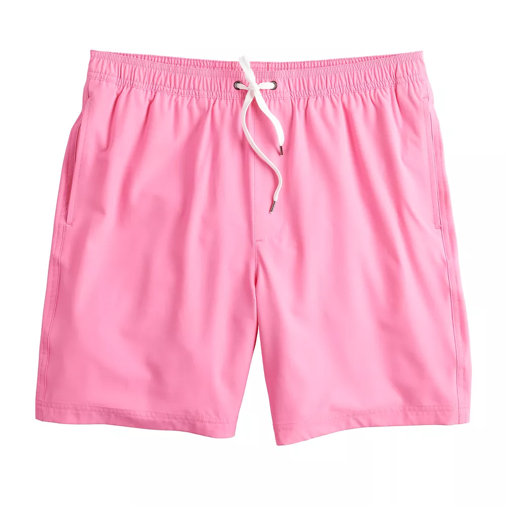 Men's Sonoma Goods For Life® 7" Full Elastic-Waistband Swim Trunks - Image 2