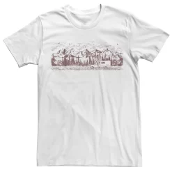 Men's Sonoma Goods For Life® Camper Mountain Range Sketch Tee