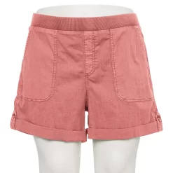 Plus Size Sonoma Goods For LifeĀ® Easy Pull-On Utility Shorts