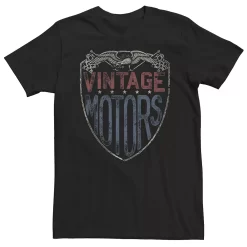 Men's Sonoma Goods For Life® Vintage Motors Crest Shield Tee