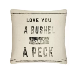 Sonoma Goods For Life® Feather Fill Love You Farmhouse Throw Pillow
