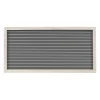 Sonoma Goods For Life® 14" X 7" Letterboard Gray Slats With White Frame