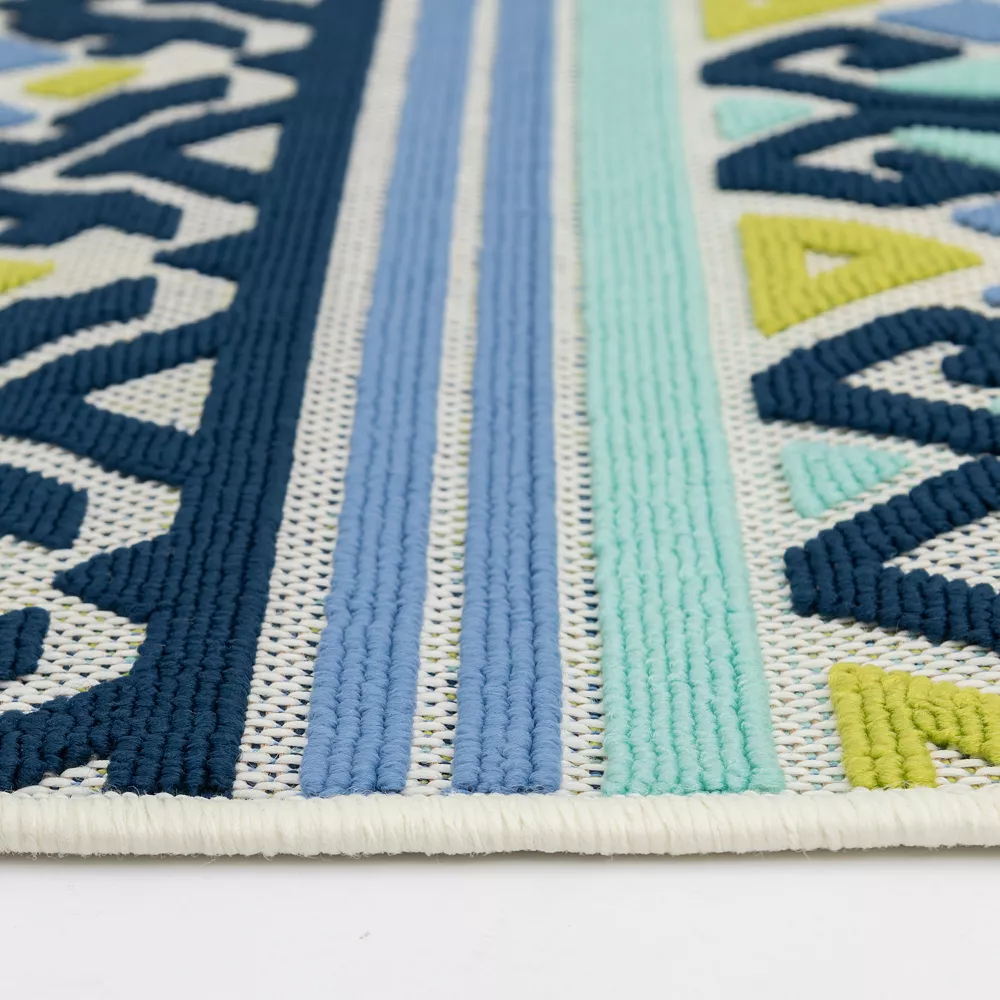 Sonoma Goods For Life® Global Stripe Indoor Outdoor Rug - Image 5