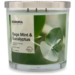 Sonoma Goods For Life® Sage Mint & Eucalyptus 14-oz. Candle Jar