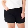 Plus Size Sonoma Goods For Life® Premium Mom Shorts