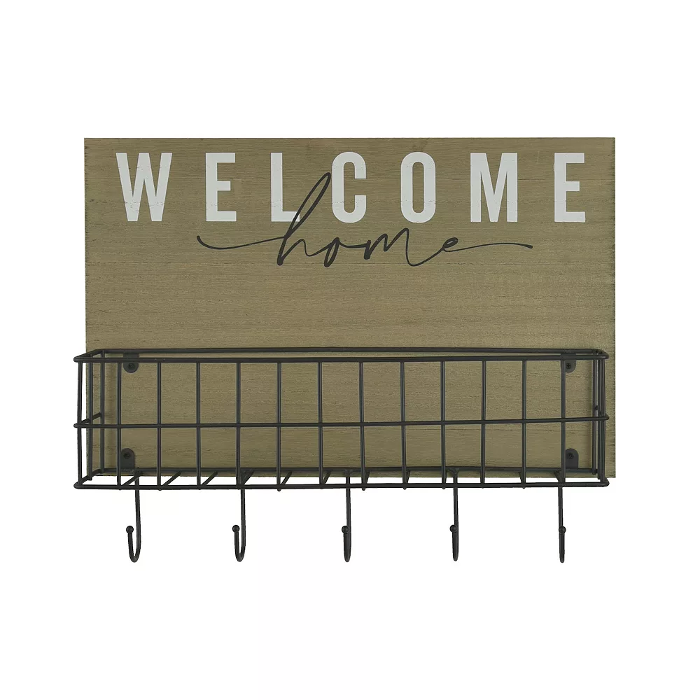 Sonoma Goods For Life® Welcome Home 5-Hook Wall Decor