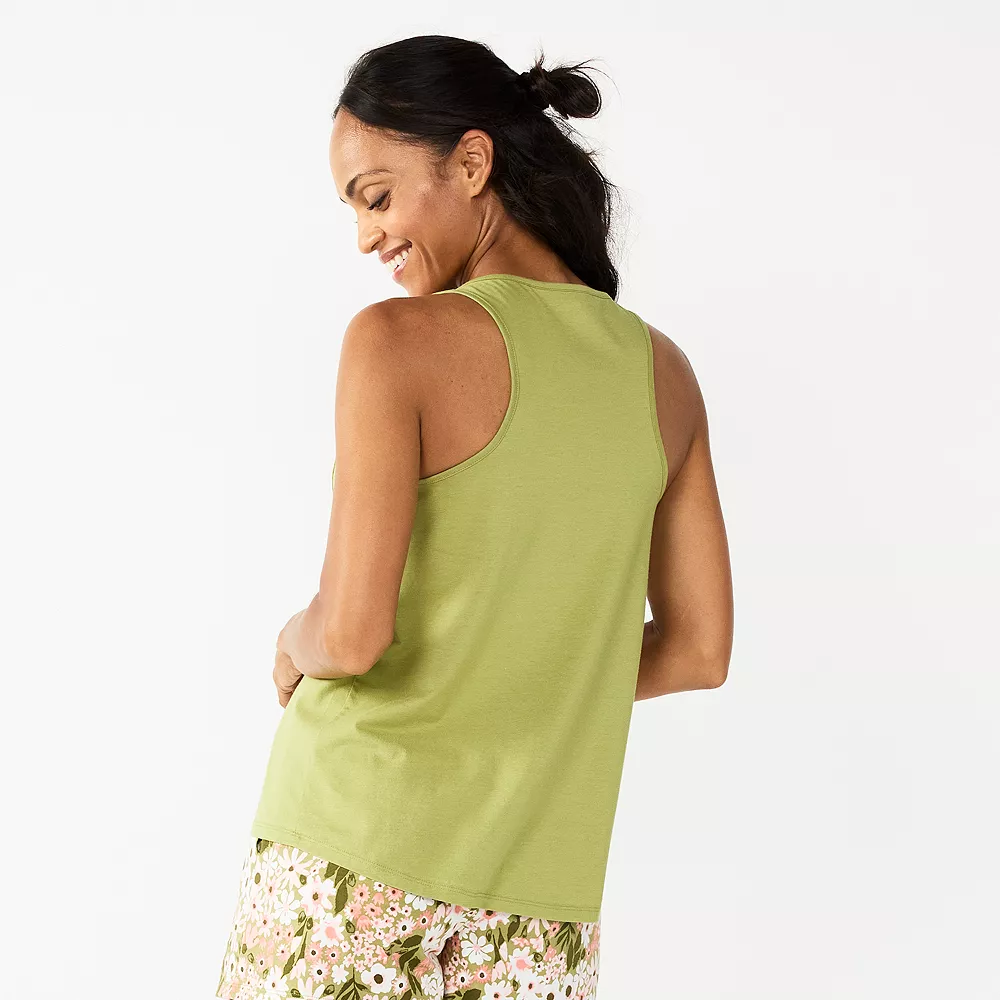 Women's Sonoma Goods For Life® Essential Pajama Tank Top - Image 2