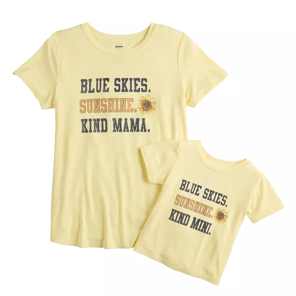 Maternity Sonoma Goods For Life® Mommy & Me Graphic Tee Set
