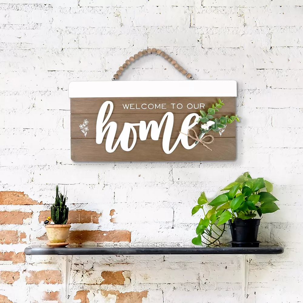 Sonoma Goods For Life® Welcome Home Beaded Wall Decor - Image 2