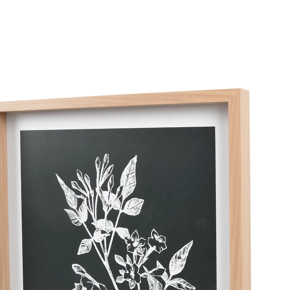 Sonoma Goods For Life® Printed Wood Frame Reverse Botanical Wall Decor - Image 5