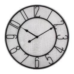 Sonoma Goods For Life® Whitewash Wall Clock