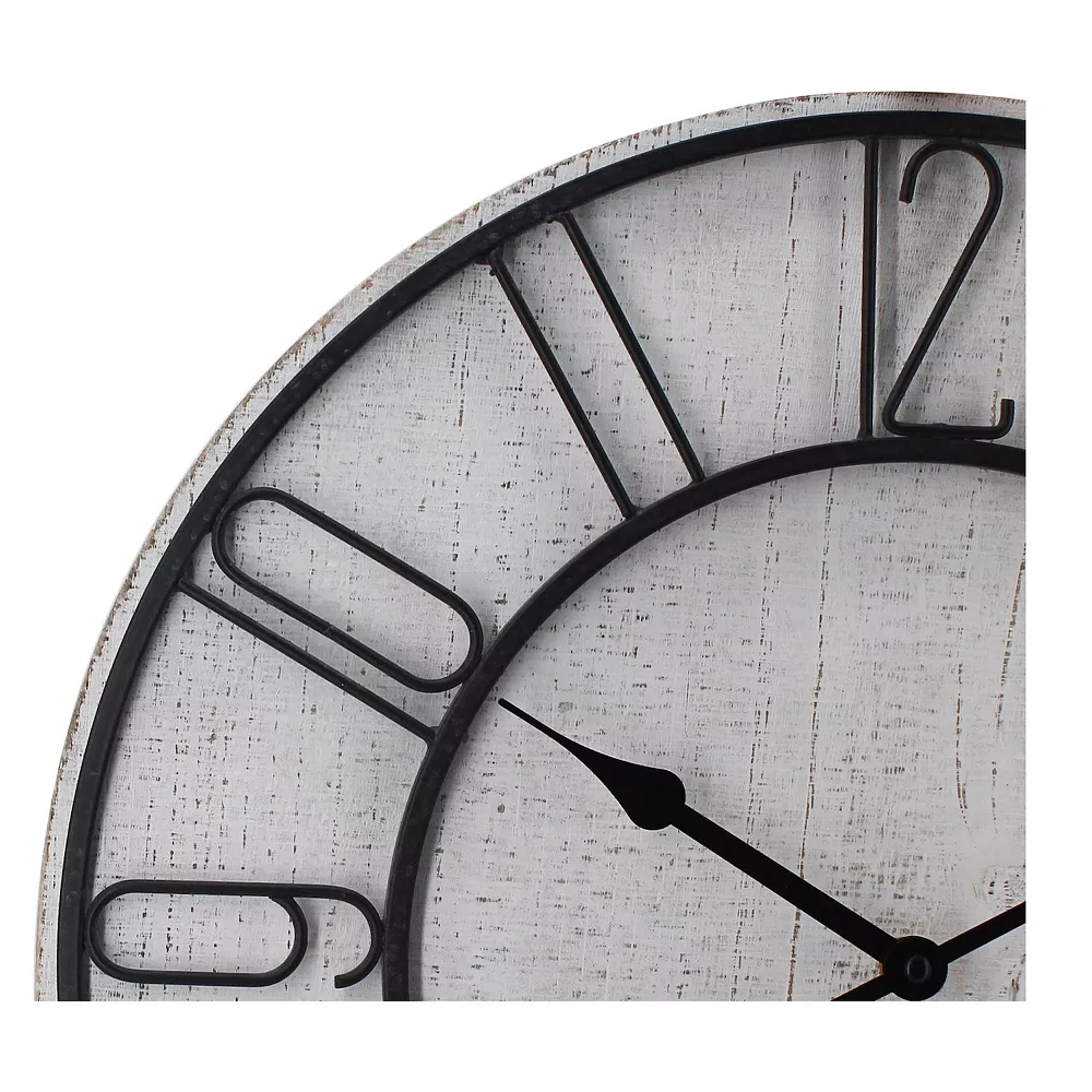 Sonoma Goods For Life® Whitewash Wall Clock - Image 4