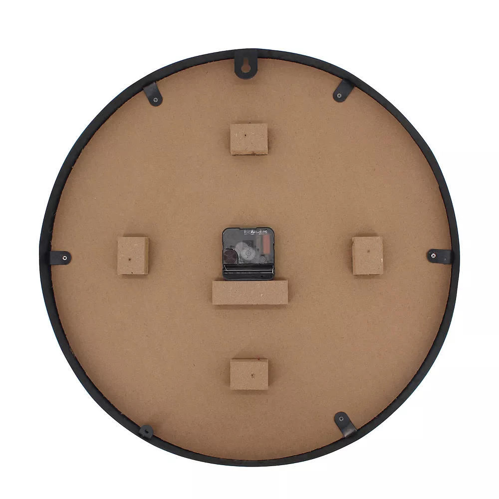 Sonoma Goods For Life® Linen Back Wall Clock - Image 3