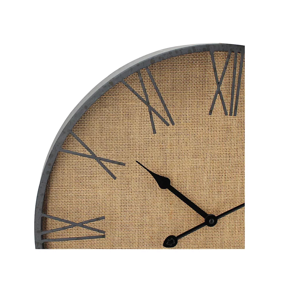 Sonoma Goods For Life® Linen Back Wall Clock - Image 4