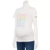 Maternity Sonoma Goods For Life® Short Sleeve Crewneck Tee