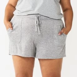Plus Size Sonoma Goods For LifeĀ® Essential Pajama Shorts