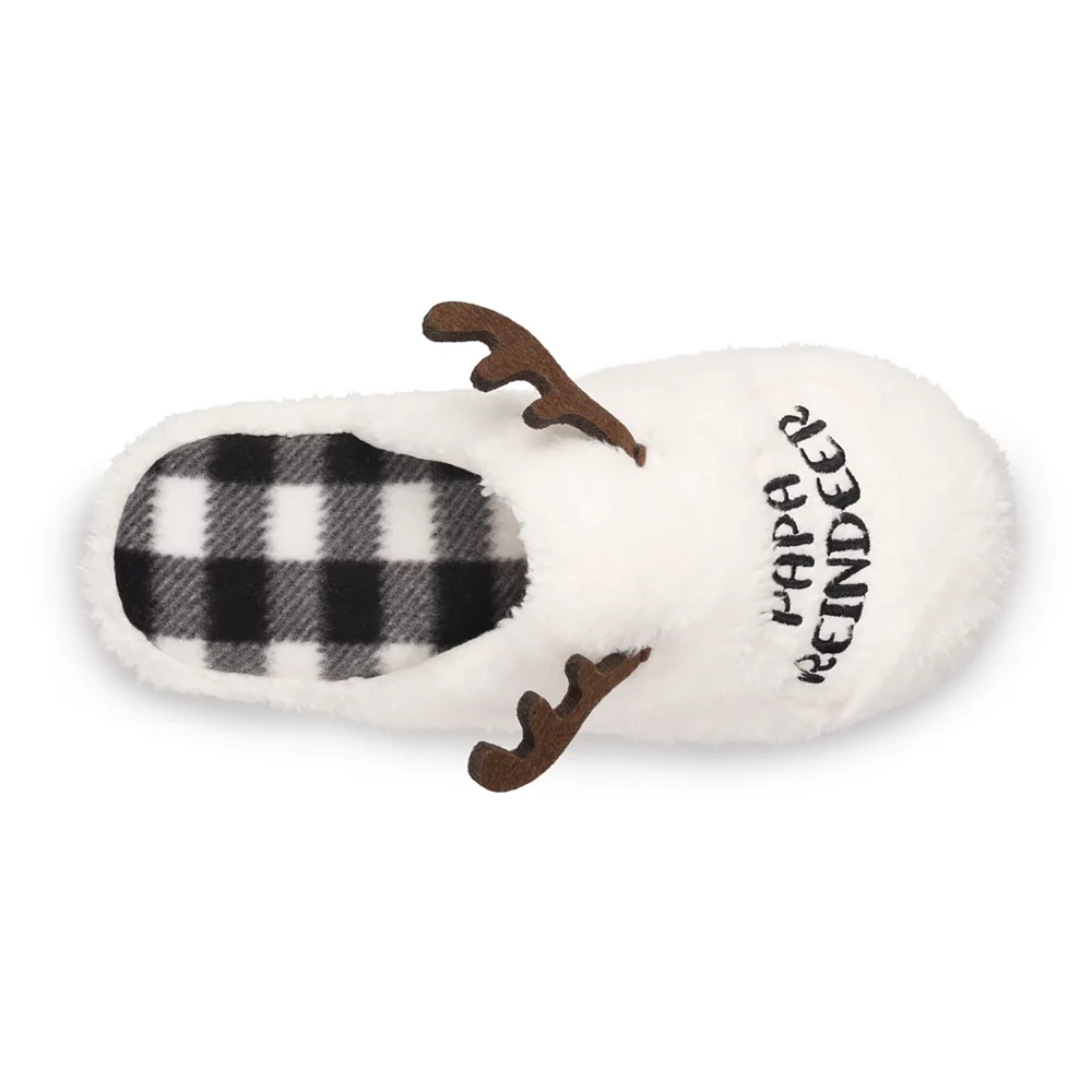 Sonoma Goods For Life Men's Jammies For Your Families® Reindeer Slippers - Image 5