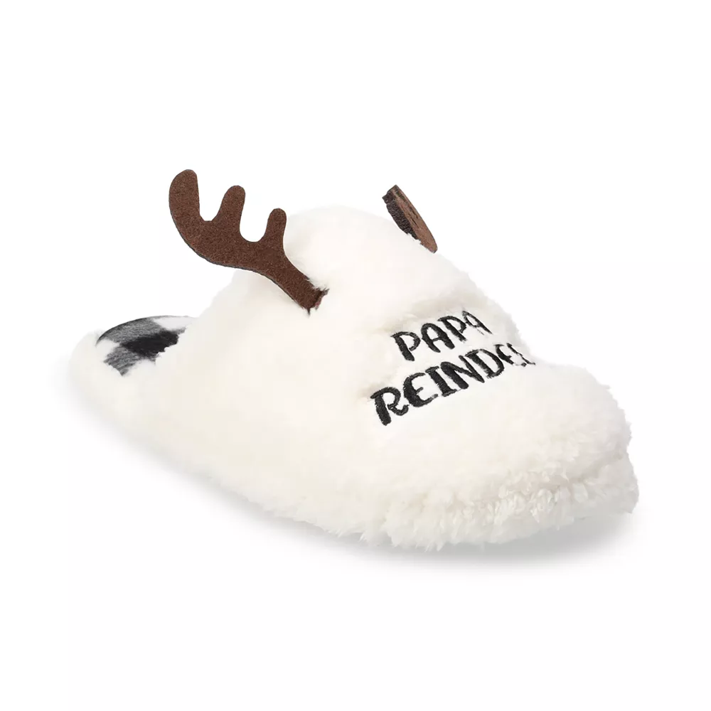 Sonoma Goods For Life Men's Jammies For Your Families® Reindeer Slippers