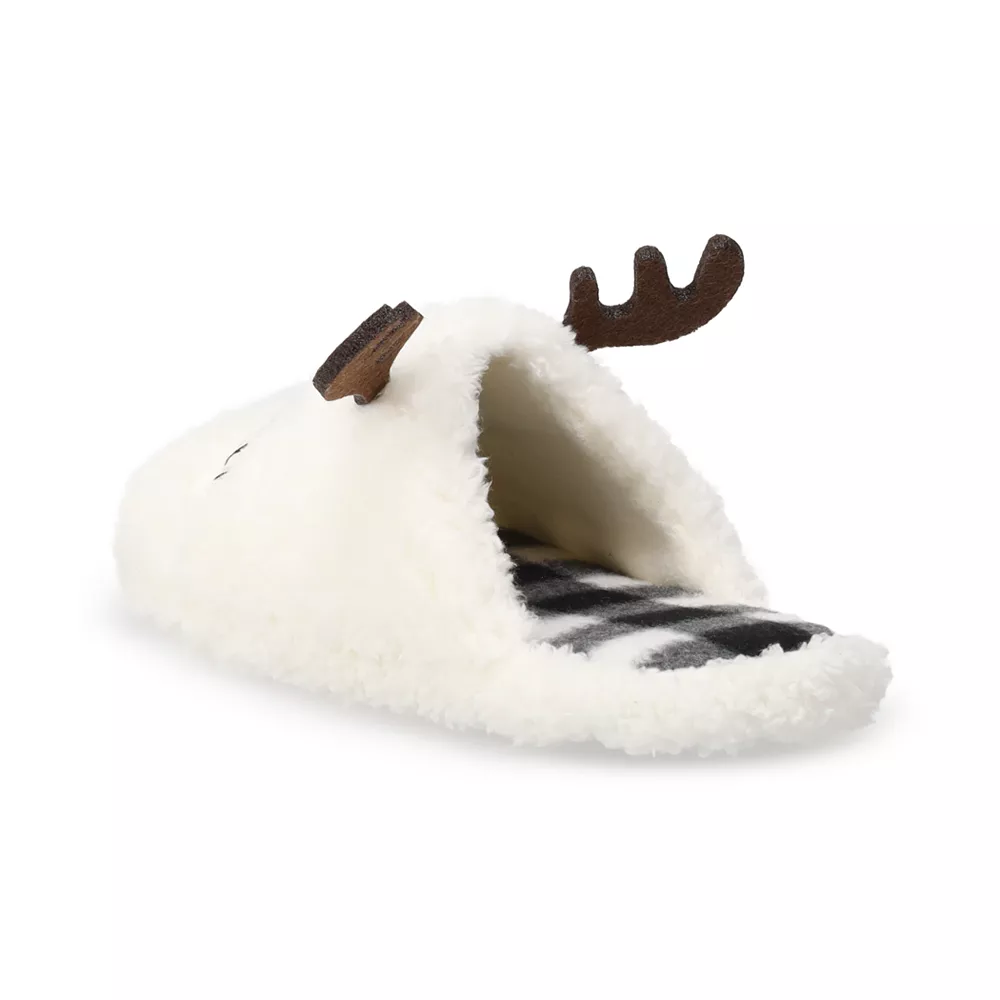 Sonoma Goods For Life Woman's Jammies For Your FamiliesĀ® Reindeer Slippers - Image 3