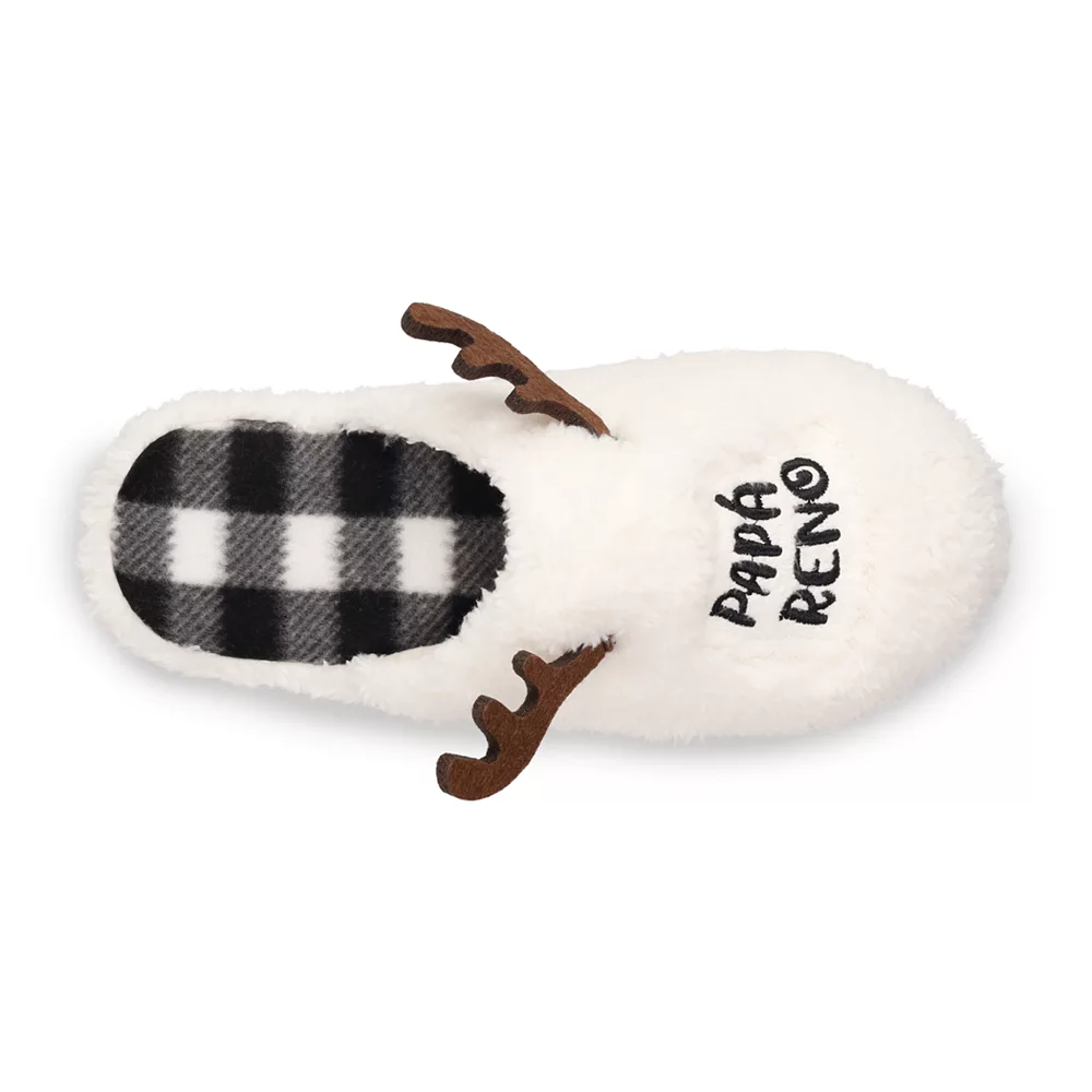 Sonoma Goods For Life Men's Jammies For Your Families® Spanish Reindeer Slippers - Image 5