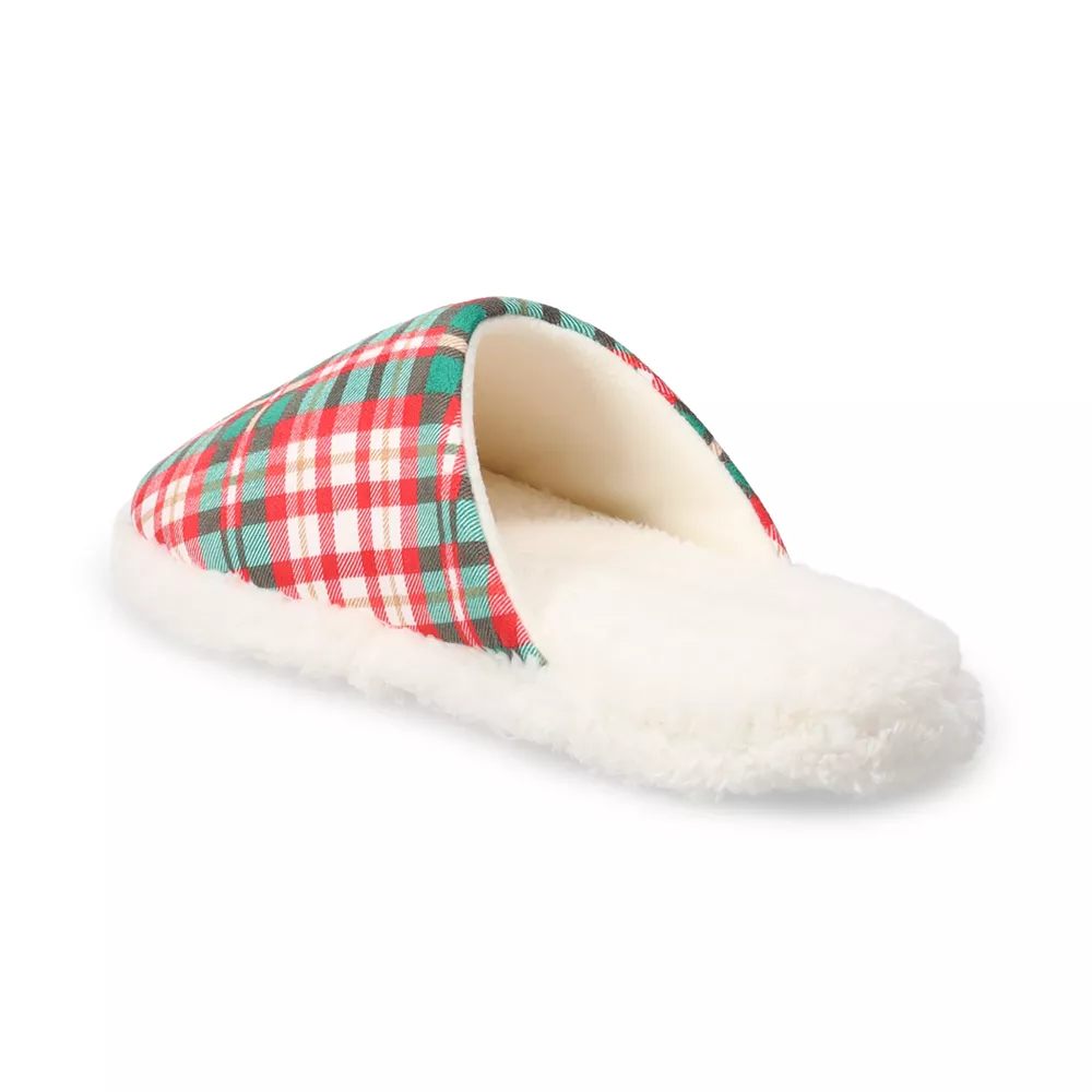 Sonoma Goods For Life Men's Jammies For Your Families® Plaid Scuff Slippers - Image 3