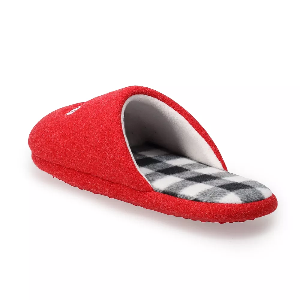 Sonoma Goods For Life Men's Jammies For Your Families® Ho! Ho! Ho! Slippers - Image 3
