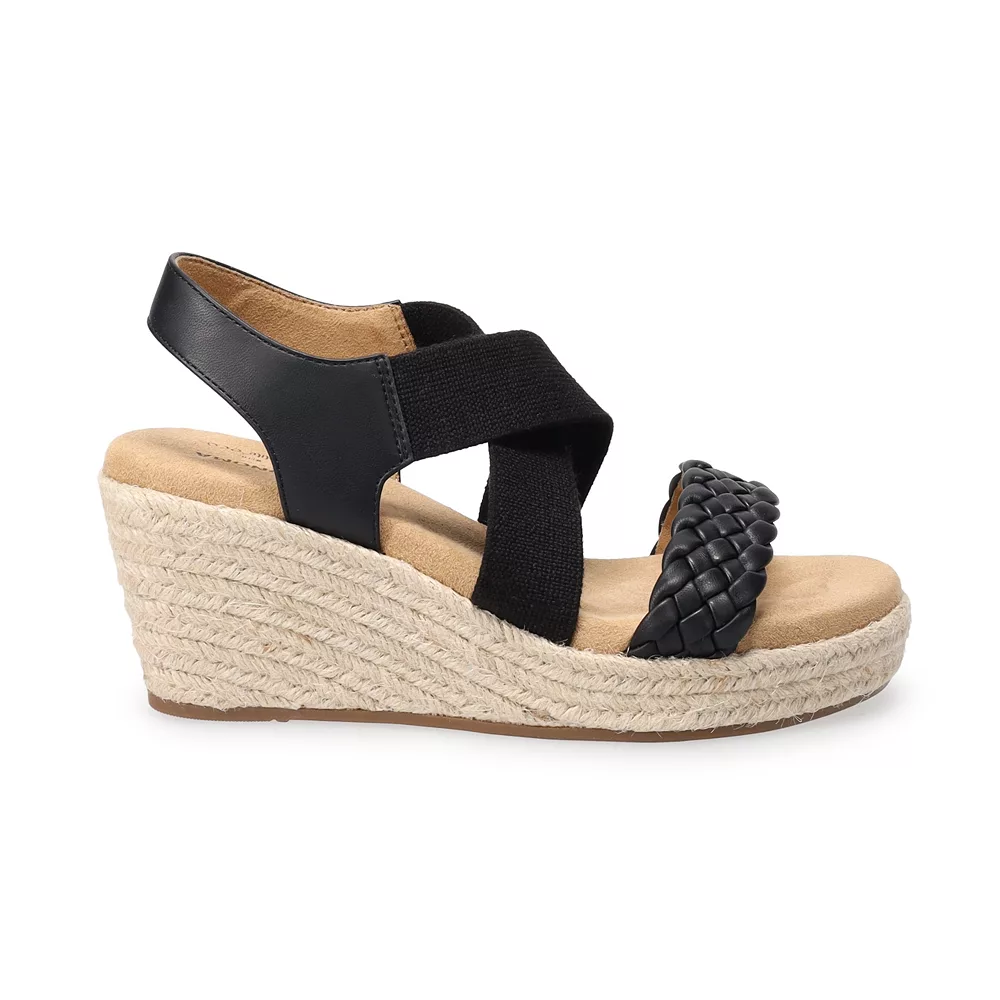 Sonoma Goods For Life® Coraa Women's Espadrille Wedge Sandals - Image 2