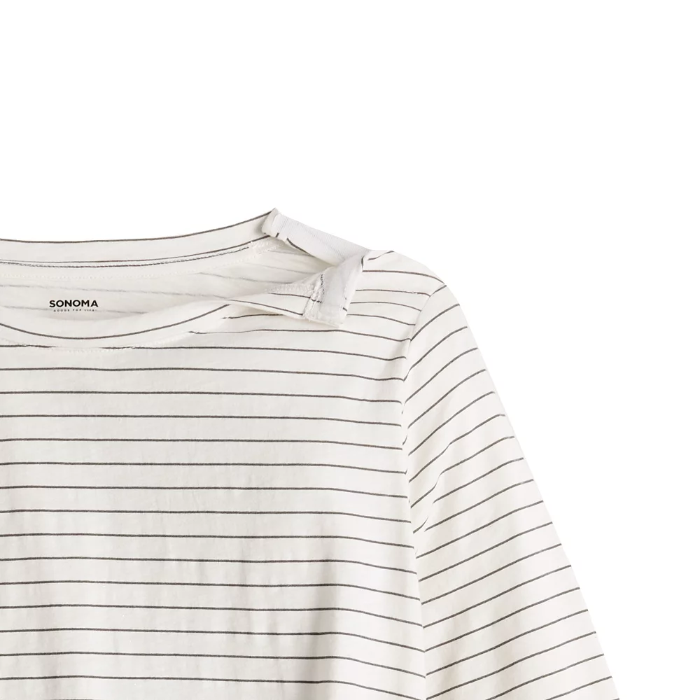 Women's Sonoma Goods For Life® Adaptive & Easy Dressing Everyday Long Sleeve Top - Image 2