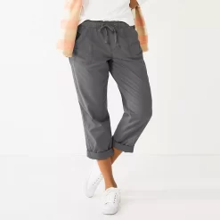 Women's Sonoma Goods For Life® Paperbag Waist Capri Pants