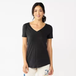 Women's Sonoma Goods For Life® Essential V-Neck Tee
