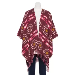 Women's Sonoma Goods For Life® Ikat Geo Print Topper