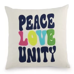 Sonoma Community™ Peace Love Unity Pillow