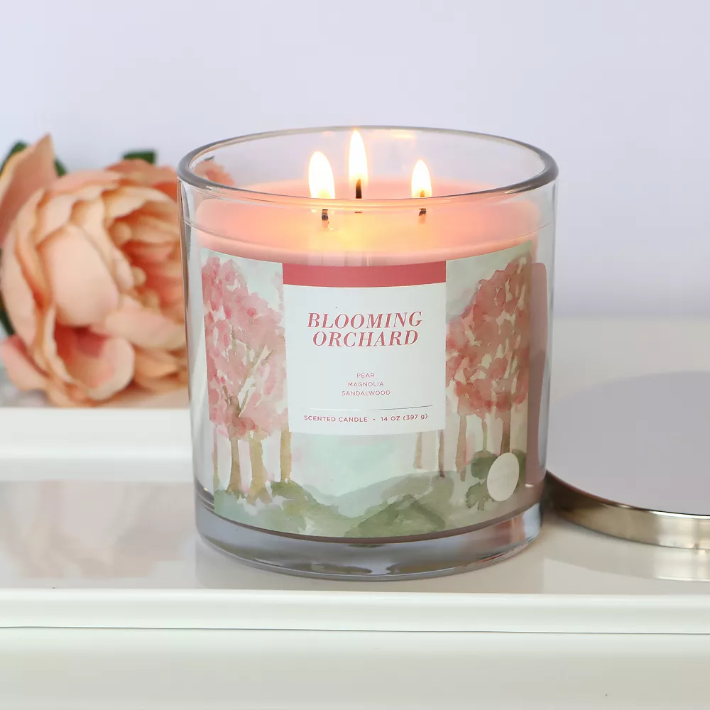 Sonoma Goods For Life® Blooming Orchard 14-oz. Candle Jar - Image 2