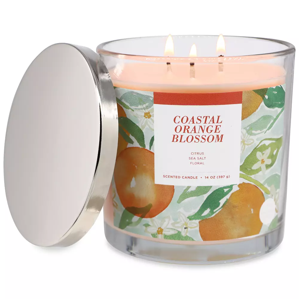 Sonoma Goods For Life® Coastal Orange Blossom 14-oz. Candle Jar