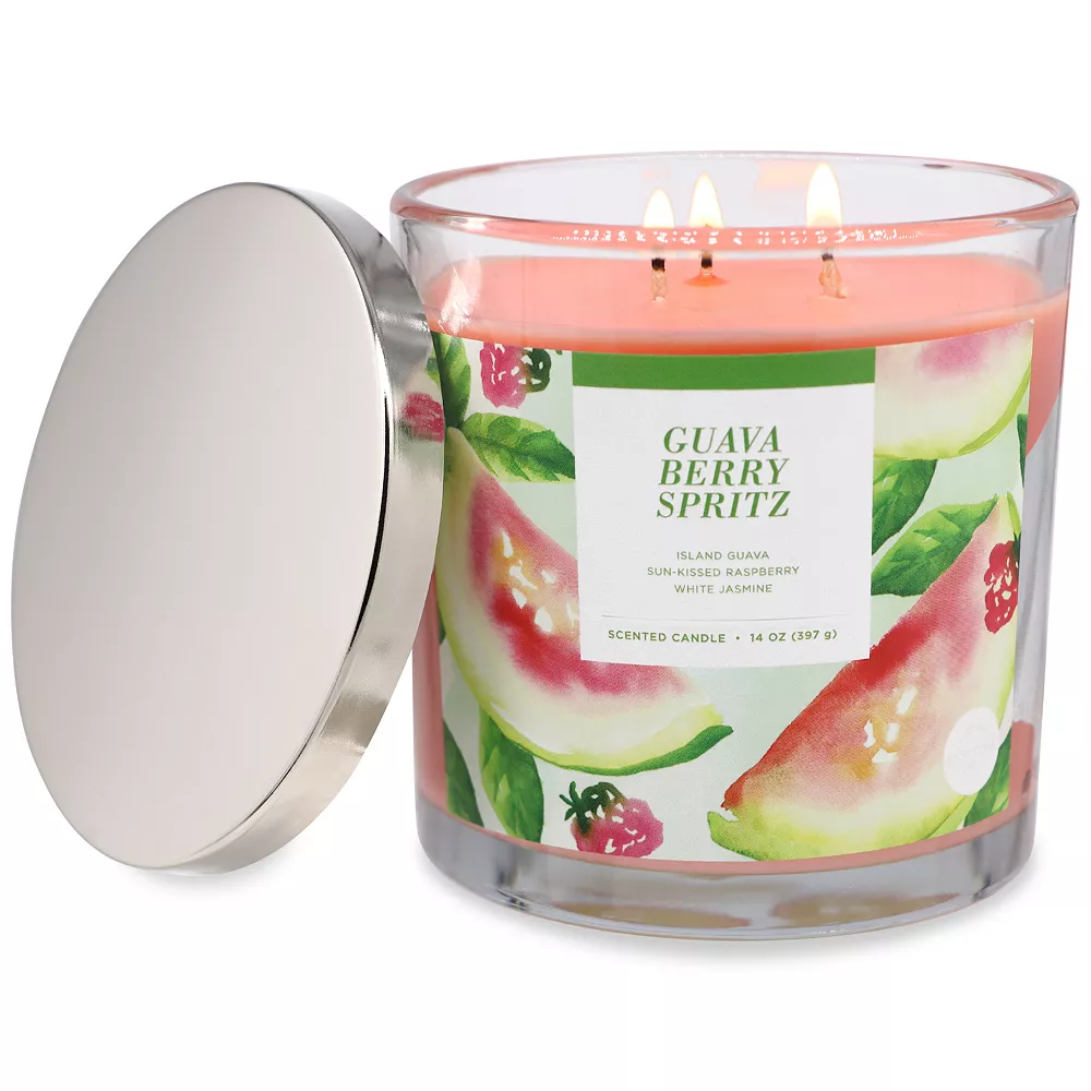 Sonoma Goods For Life® Guava Berry Spritz 14-oz. Candle Jar