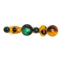 Sonoma Goods For Life® Green And Brown Tort Bead Hair Clip