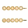 Sonoma Goods For Life® Champagne Resin Oval Bobby Pin Set