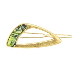 Sonoma Goods For Life® Green Resin Detail Triangle Hair Clip