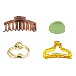 Sonoma Goods For Life® Multi Wavy Metal Claw Clip Set