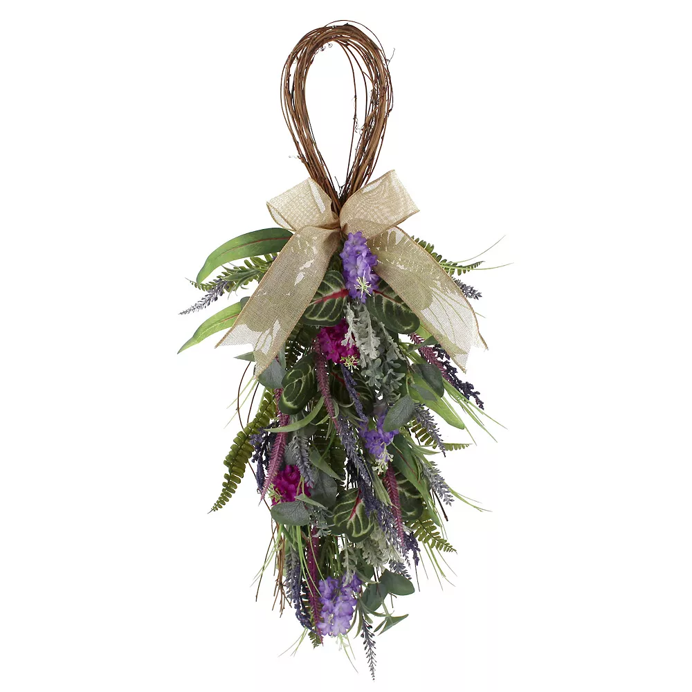 Sonoma Goods For Life® Artificial Mixed Lavender Teardrop Wall Decor